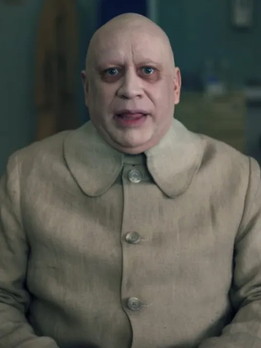 Uncle Fester Beige Coat